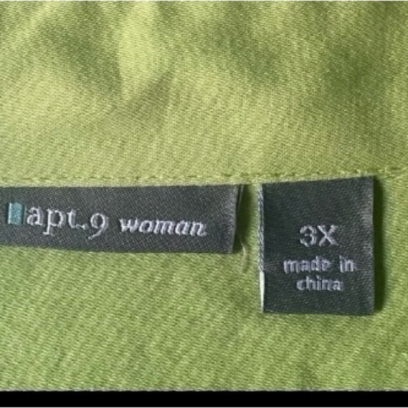 WOMENS BUNDLE-TWO TOPS-APT 9 & APPRAISAL PLUS-SIZE 3X - Picture 6 of 13